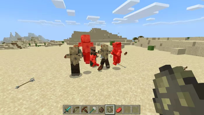 Лечение голема | Мод Усиленные сельчане