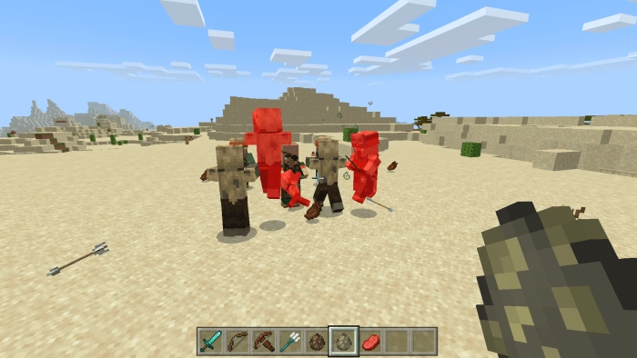 Лечение голема | Мод Усиленные сельчане