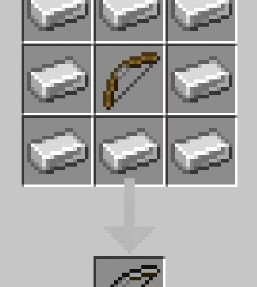 Сетка крафта мода | Мод Больше луков