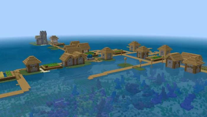 Деревни | Мод Океанический мир