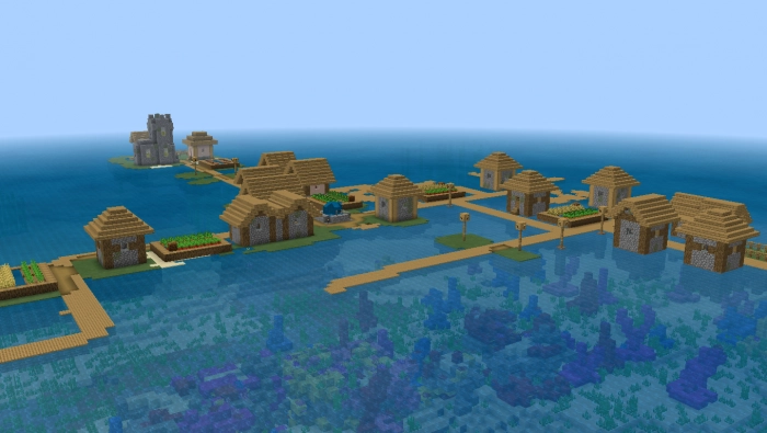 Деревни | Мод Океанический мир