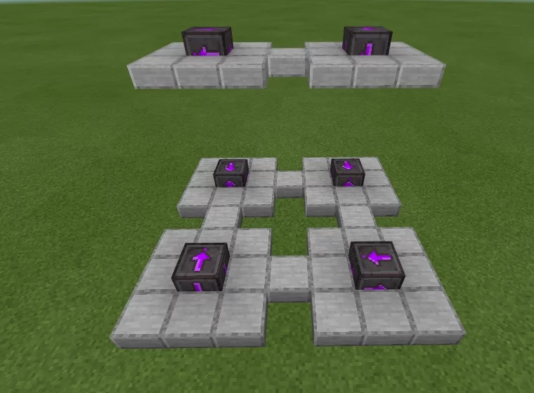 Телепортационные блоки | Мод Блоки для паркура