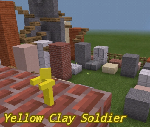 Синий солдат | Мод Солдатики из глины