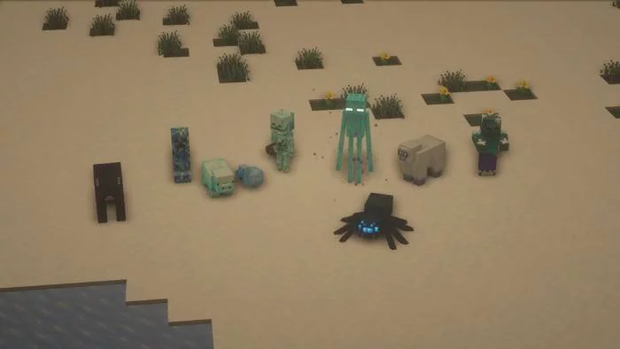 Пустынные мобы | Мод Адаптированные мобы