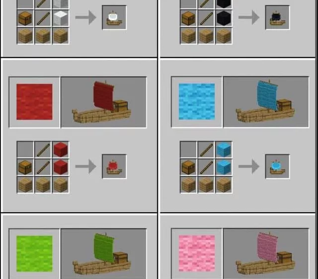 Цветные паруса | Мод Лодки