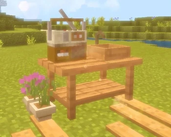 Стол и радио | Мод Мебель от Корико