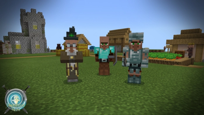 Новые мобы деревни | Мод Великолепные мобы