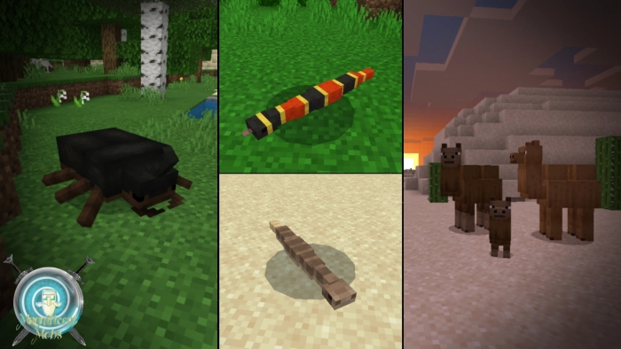 Лесные мобы | Мод Великолепные мобы