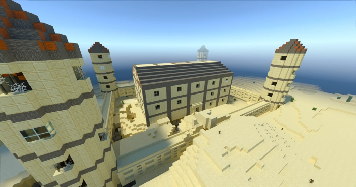 Песчаный замок | Мод Генерация замков