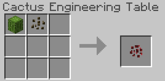 Крафт опунции | Мод Волшебные кактусы