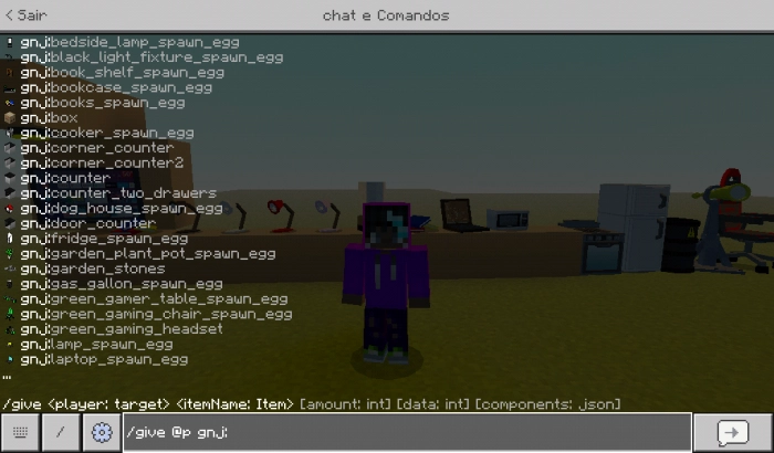 Команды | Мод Мебель от GNJ