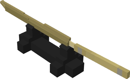 Стойка с катаной | Мод Рубящий клинок