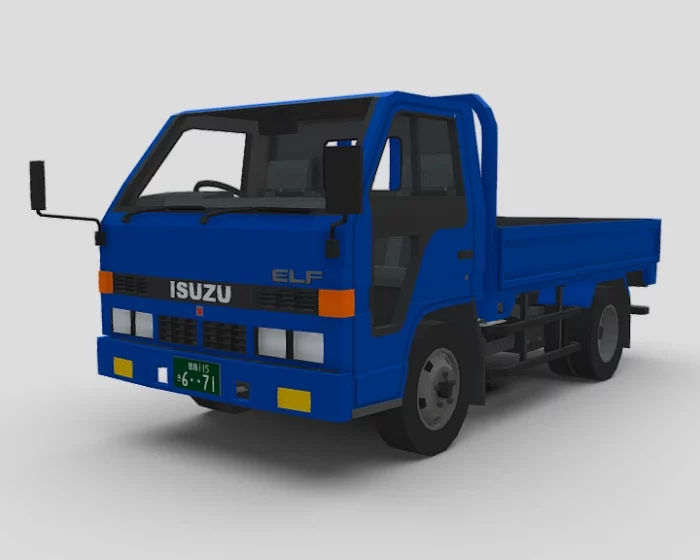 Синий | Мод Исузу Эльф