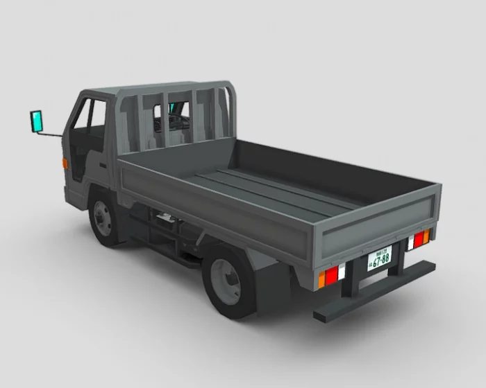 Вид сзади | Мод Исузу Эльф