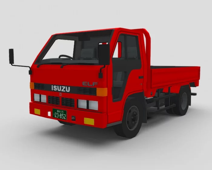 Красный | Мод Исузу Эльф