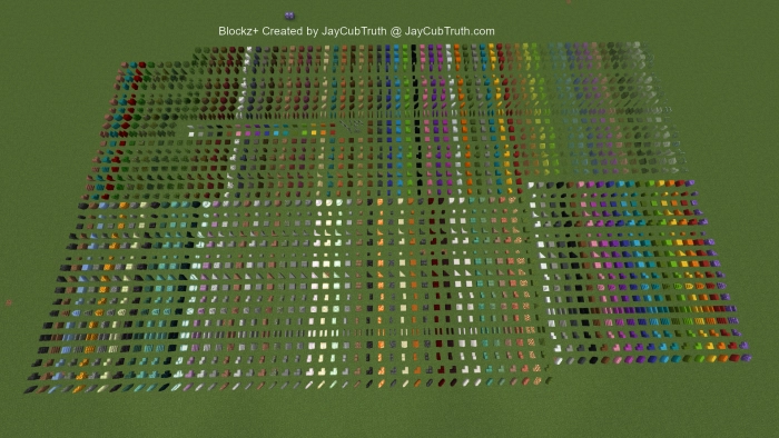 Множество блоков | Мод Декоративные блоки