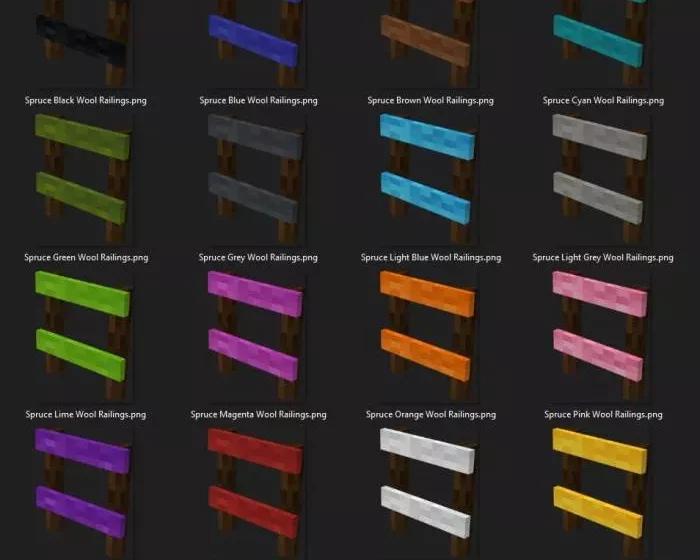 Вариации заборов | Мод Перила