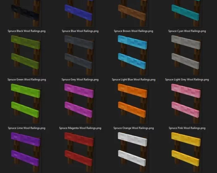 Вариации заборов | Мод Перила