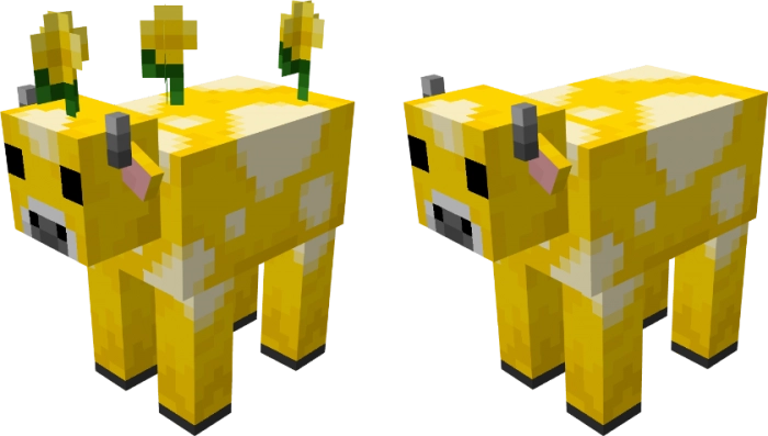 Цветочные коровы | Мод Не добавленный контент