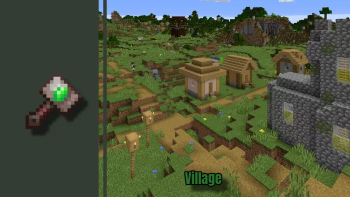 Инкрустированный молот | Мод Уникальный лут структур