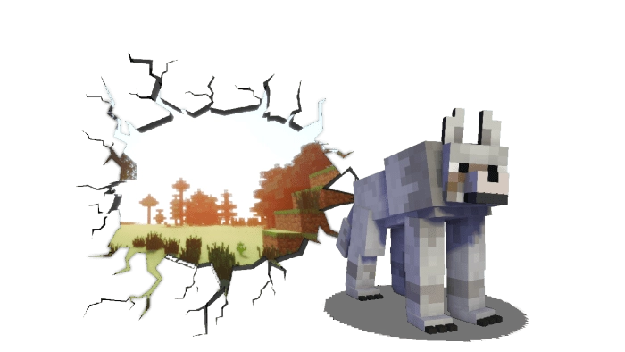 Волк | Мод Мутировавшие мобы