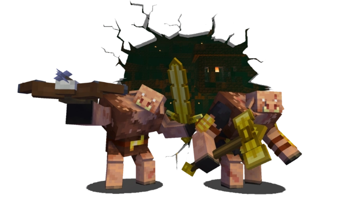 Пиглины | Мод Мутировавшие мобы