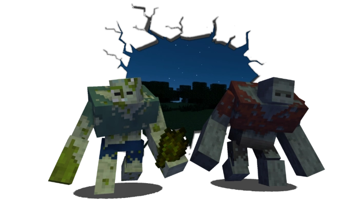 Вариации нежити из Earth | Мод Мутировавшие мобы