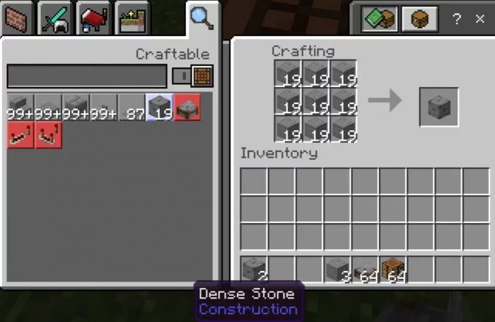 Крафт камня | Мод Защитная статуя