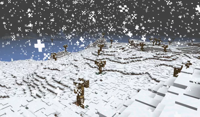 Биом в снегу | Мод Stranded