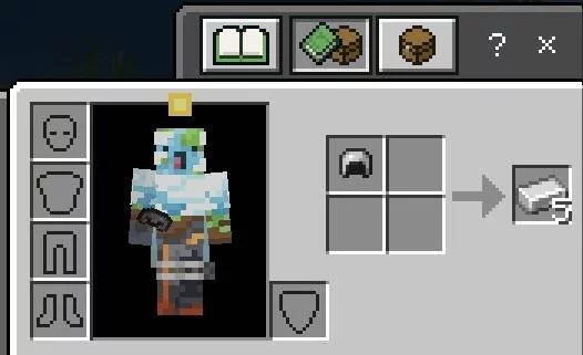 Сетка персонажа | Мод Обратный крафт