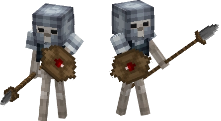 Скелеты-воины и стражники | Мод Фермерская тележка