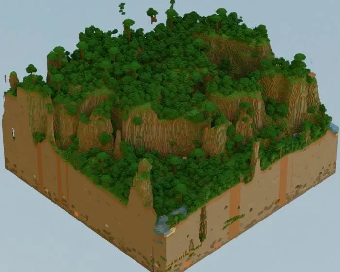 Парящие джунгли | Мод Экстрабиомы