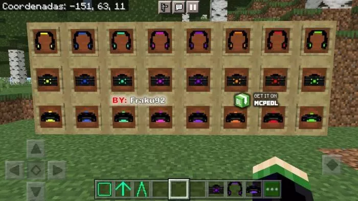 Все предметы | Мод Броня с динамическим светом