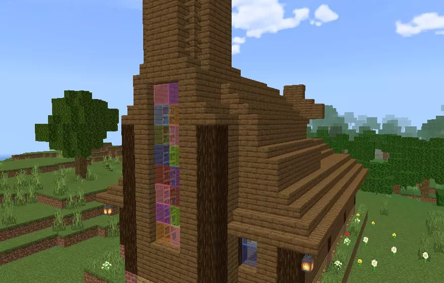 Часовня с витражом | Мод Рудная экспансия