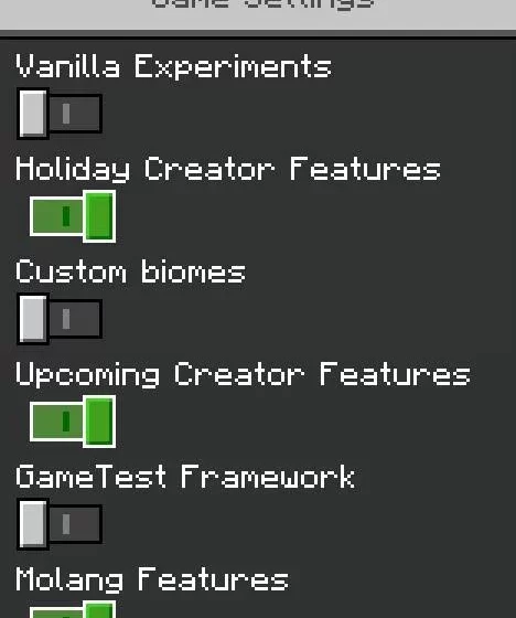 Настройки | Мод Мобы от Нико
