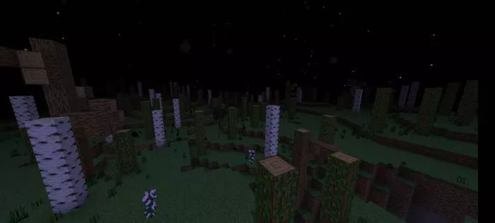 В лесу ночью | Мод Очень странные дела