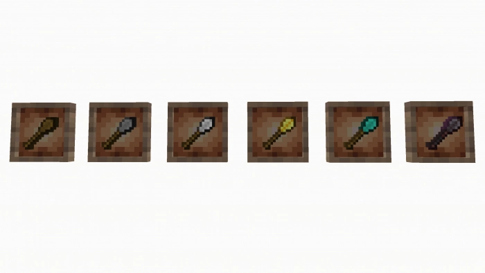 Боевые и обычные лопаты | Мод Оружие и инструменты