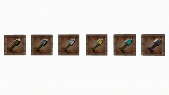 Боевые и обычные лопаты | Мод Оружие и инструменты