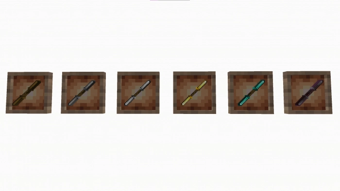 Обоюдоострые мечи | Мод Оружие и инструменты