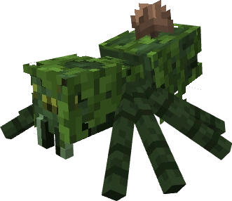 Тропический паук - гриб на спине | Мод Расширенные монстры