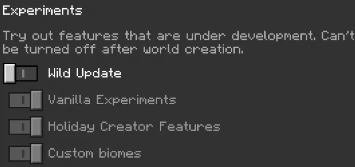 Настройки | Мод Смешанная руда