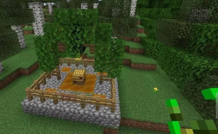 Аметистовый и медовый алтарь | Мод Много структур