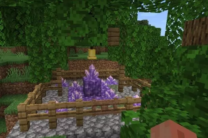 Аметистовый и медовый алтарь | Мод Много структур