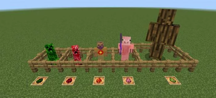 Новые мобы | Мод Странный мир