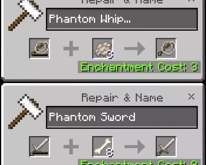 Починка | Мод Фантомная броня