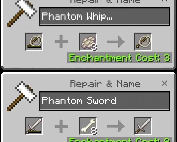 Починка | Мод Фантомная броня