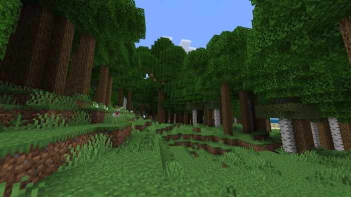 Смешанный лес | Мод Цветущие деревья