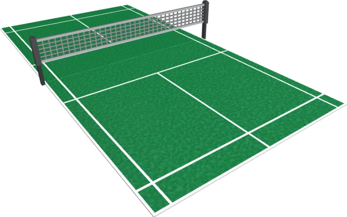 Теннисный корт | Мод Спортивный инвентарь
