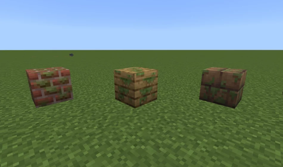 Замшелые блоки | Мод Больше замшелого
