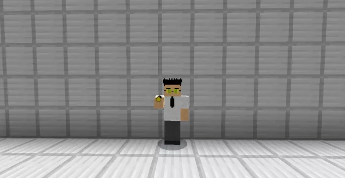 Персонаж с предметом | Мод Трехмерный фонарик